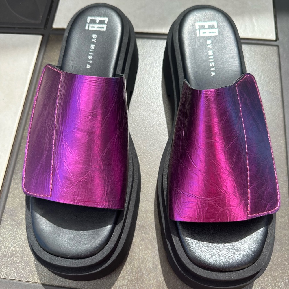 E 8 by Miista Liese Dark Pink Platform